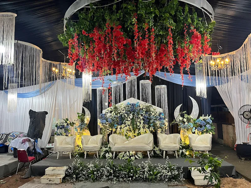 Rose salon decorasi tenda jatibening